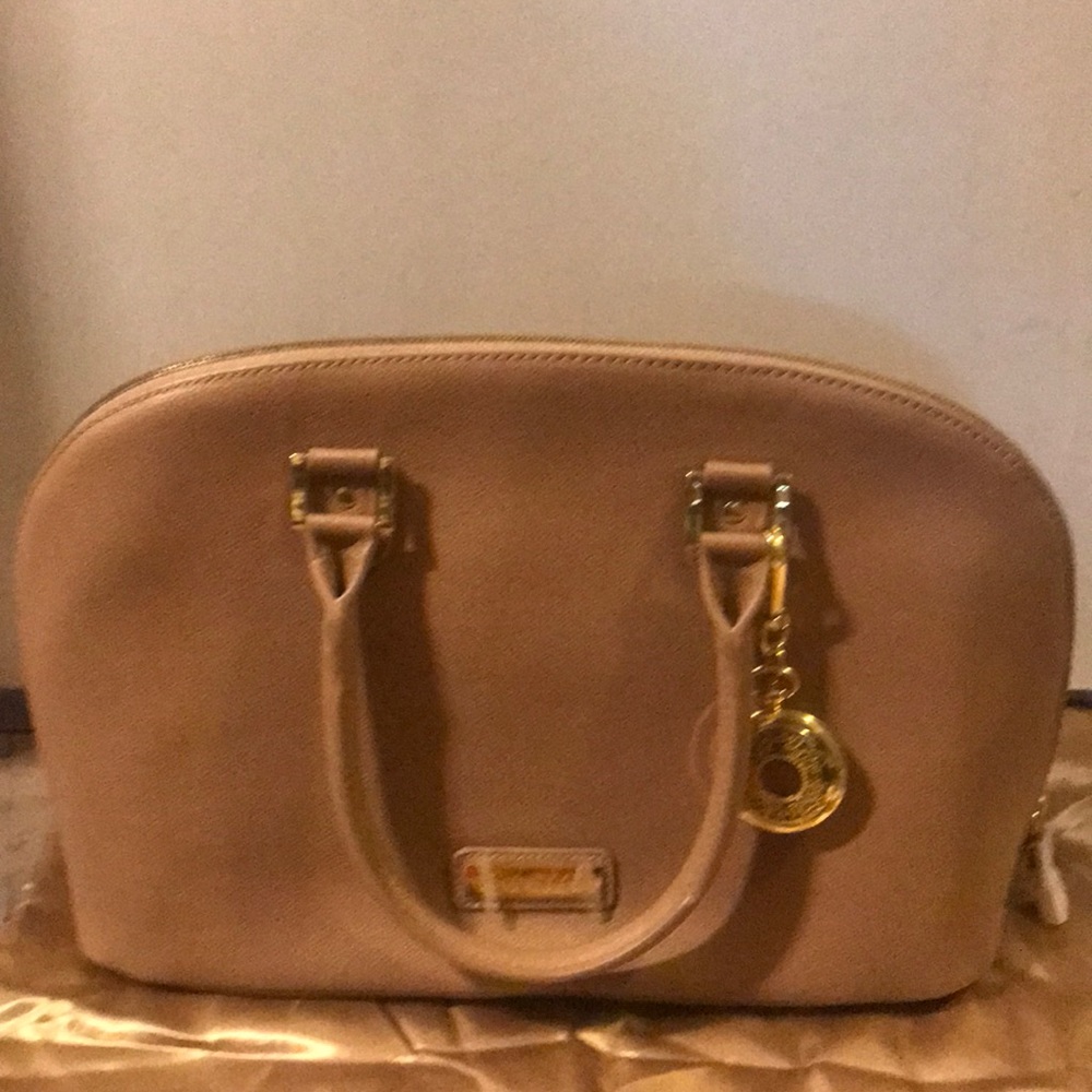 JOY & IMAN TAN PURSE